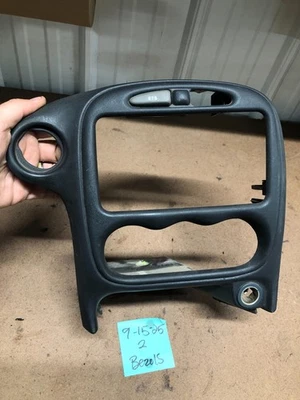 Pontiac Grand Am 1999-2005 tablero central radio aire acondicionado climatizador bisel OEM negro Foto 1 de 4