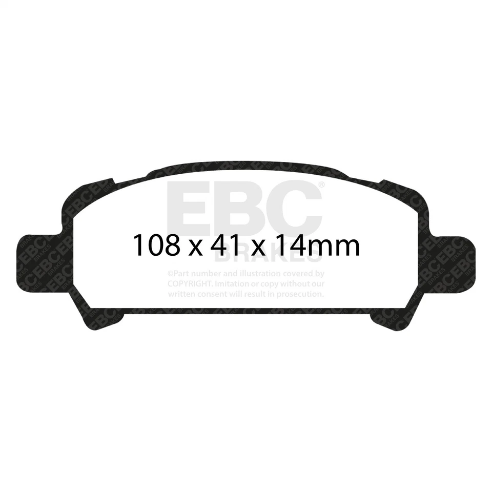 EBC Brakes DP31293C Redstuff Ceramic Low Dust Brake Pads — 第 1/3 张图片