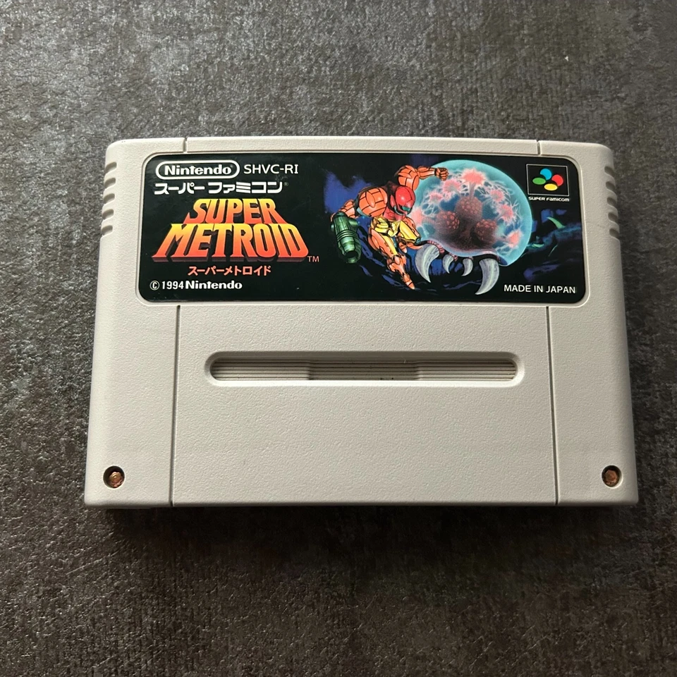 SFC Super Metroid Super Famicom Japanese Edition Nintendo Game Cartridge ONLY - Image 1 of 4
