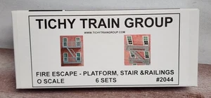 Tichy Train 2044 Classic Fire Escape Plastic Kit For Use w/up to 14 Scale 6 Sets - Picture 1 of 2