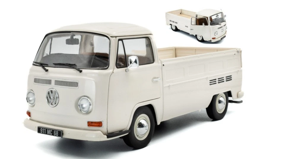 Modellino camion scala 1:18 Solido VOLKSWAGEN T2 PICK UP van diecast modellismo - Immagine 1 di 1