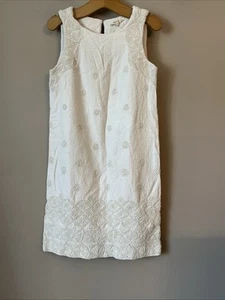 White Stuff Beautiful Embroidered Dress - Size 12 - Picture 1 of 6