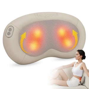 Back Massager with Heat, Shiatsu Neck Massager, Deep Tissue Kneading Massage ... - Picture 1 of 9