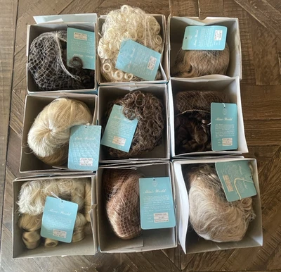 NEW Mini World Doll Wigs size 112-13 & 14 -1 5, Multiple colors and styles lot - Image 1 of 4