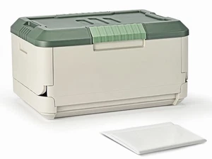 Auto Aufbewahrungsbox mit wasserdichter Tasche 45L 47 Quart für Camping Picknick Haus Garage Box - Bild 1 von 10