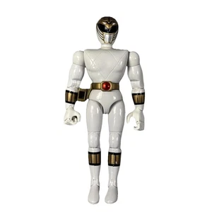 Vintage Mighty Morphin Power Rangers White Ranger 8" Action Figure 1993 Bandai - Picture 1 of 18