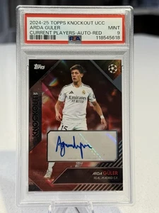 Arda Guler /10 Autograph Topps UCC Real Madrid Güler - Picture 1 of 2