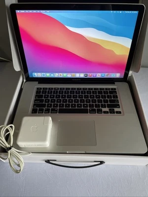 Laptop Apple MacBook Pro 15" - 4GB RAM 250GB HD SSD 2.8GHz macOS 11.7.10 Foto 1 de 4