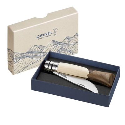 Opinel Messer No 09 CIME Luxus Linie Eschen-/Ahorn-/Walnussholz / 10000874