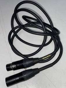Mogami Gold Neglex 2534 Microphone Cable - XLR Male To Female - 6 Ft, Black - Picture 1 of 6