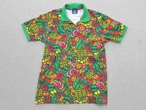 A BATHING APE BAPE Tropical Polo Shirt Size XL Cotton Japan Made Free Shipping - Picture 1 of 8