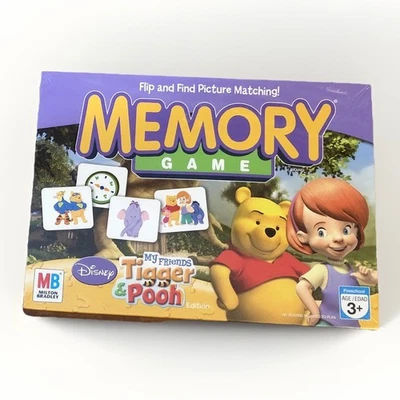 My Friends Tigger And Pooh Memory Game Winnie The Pooh 2007, Milton Bradley - Image 1 of 3
