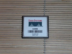 CISCO MEM2800-64CF 64 MB compact flash 2801 2811 2821 - Bild 1 von 1