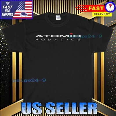 CAMISA NUEVA CAMISETA CON LOGO ATOMIC AQUATICS DIVERTIDA AMERICANA EE. UU. UNISEX TALLA S-5XL Foto 1 de 3