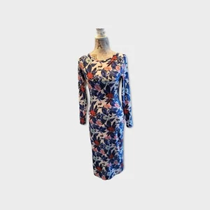 Glamorous Long Sleeve Floral Dress Size M - Picture 1 of 6