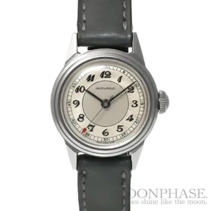MOVADO Round Ref.3716 SS Manual Beige x Silver dial - Picture 1 of 5