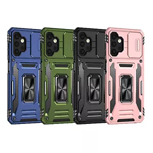 Per Samsung S23 A54 S22 A14 5G A04S custodia telefono supporto anello antiurto - Foto 1 di 46