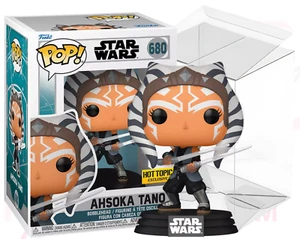 Star Wars Ahsoka Funko POP 680 Ahsoka Tano Hot Topic Exclusive with Protector - Picture 1 of 14