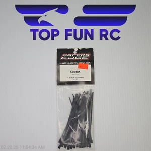 Racers Edge 56048K Black Tie Wraps 4" - Picture 1 of 1