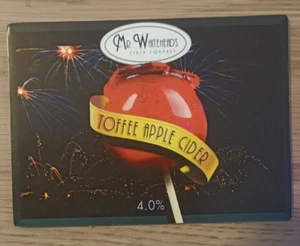 MR WHITEHEADS CIDER COMPANY - TOFFEE APPLE CIDER - Pump Clip Front, Home Bar - Picture 1 of 2