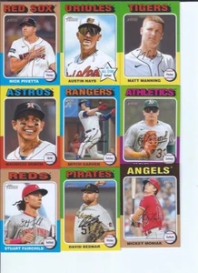 JJ Bleday 2024 Topps Heritage Short Print - Picture 1 of 1