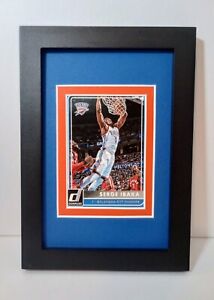 Serge Ibaka Oklahoma City Thunder Display Framed NBA Basketball Card Plaque