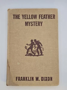 THE YELLOW FEATHER MYSTERY - 1953 - Hardy Boys - by Franklin W. Dixon - Picture 1 of 7