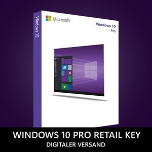 Windows 10 PRO, Produktschlüssel, DIGITALER VERSAND