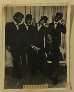 The Blue Notes - Authentic Promo Photo - 6.5x5 - Vintage R&B Vocal Group Doo-Wop - Picture 1 of 1