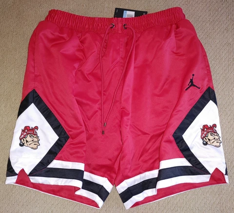 Rare Brand New Vintage San Diego State SDSU Aztecs Basketball Jordan Shorts 1/1 Cover
