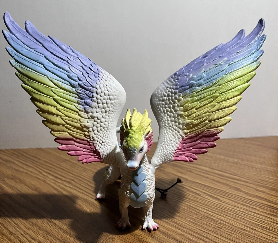 SCHLEICH 70728 bayala Rainbow Dragon Figurine Multicolored