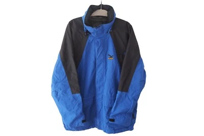 Chaqueta De Colección SALEWA Gore-Tex Talla XL Ropa Ligera Azul Exterior Años 90 Estilo Esquí Foto 1 de 4