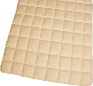 Schafwoll Rubin Matratzenauflage Unterbett Bettauflage Matratzenschutz 200x200 - Bild 1 von 3