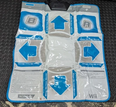 Dance Dance Revolution Dance Pad Mat Konami Nintendo Wii GameCube Tested - Image 1 of 4