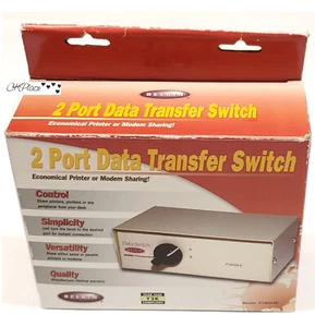 Belkin 2 Port Parellel Port Data Transfer Switch Model F1B024-E Untested - Picture 1 of 15