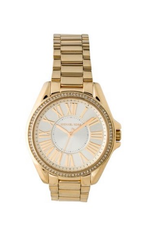 Orologio Donna Michael Kors MK6184 Runway Quadrante Oro Tono Oro Acciaio Inox