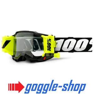100 % PROZENT FORECAST YOUTH ACCURI 2 ROLL OFF MX MOTOCROSS BRILLE SCHWARZ - Bild 1 von 3