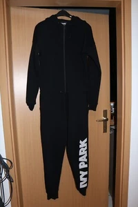 Kuschliger Jumpsuit - Overall - Schwarz - flauschig - IRVY PARK - Bild 1 von 6