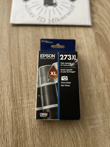 Original Epson 273XL schwarze Tintenpatrone mit hoher Kapazität Ablaufdatum 11/2020 - kostenloser Versand - Bild 1 von 3