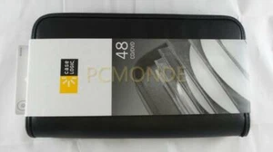 Vintage CaseLogic 48 Capacity Koskin CD/DVD Wallet (BKSW-48) - Picture 1 of 3