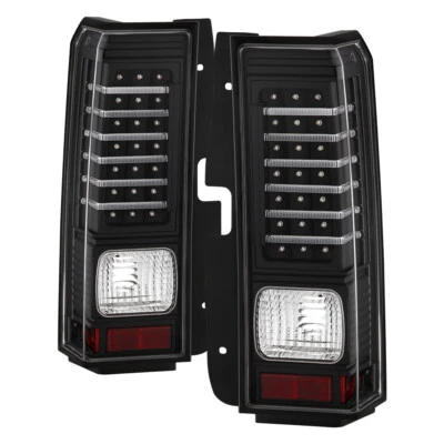Spyder Auto Hummer H3 06-09  Non H3T  LED Tail Lights Black Foto 1 de 4