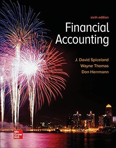 Loose Leaf for Financial Accounting by David Spiceland - Image 1 of 1