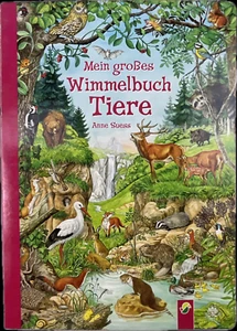 German Language Hidden Object Books Bear Moose Birds Fish BoarOttrer Fox   #6 - Picture 1 of 5