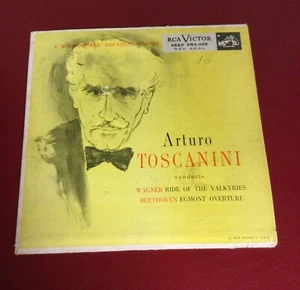 Arturo Toscanini Wagner Die Walkure Act 3 Ride of The Valkyries & Beethoven 7” - Imagen 1 de 5