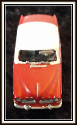 wonderful handcrafted HO-modelcar VOLVO Amazon P120 2-door - red/white - 1/87 - Image 1 of 2