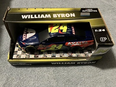 2018 NEW NASCAR AUTHENTICS WILLIAM BYRON #24 AXALTA VHTF 1:24 SCALE - Image 1 of 2