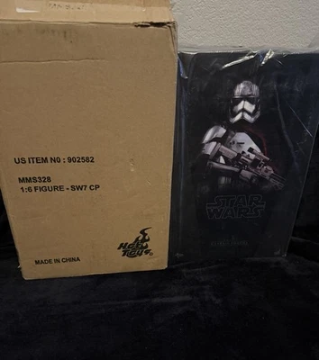 HOT TOYS STAR WARS FORCE AWAKENS CAPITÁN PHASMA FIGURA 1/6 NUEVO SELLADO CON CAJA Foto 1 de 4