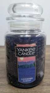 Yankee Candle Lavender Sunset Large 22 oz Jar - Classic Label  - NEW Old Stock  - Picture 1 of 7
