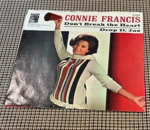 Connie Francis – Don't Break The Heart That Loves You 1962 MGM 45 rpm #13059 - Foto 1 di 4