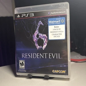 Resident Evil 6 (PlayStation 3, PS3) Walmart Exclusive mit Charakter Decals - Bild 1 von 8